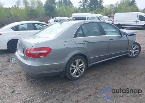 2011 Mercedes-Benz E 350 4Matic из США, поврежденный, VIN WDDHF8HB3BA291845